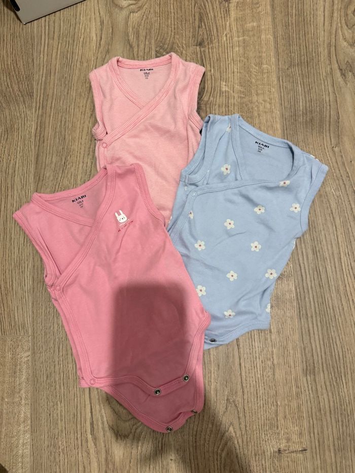 Lot de 3 bodies d’été - photo numéro 2
