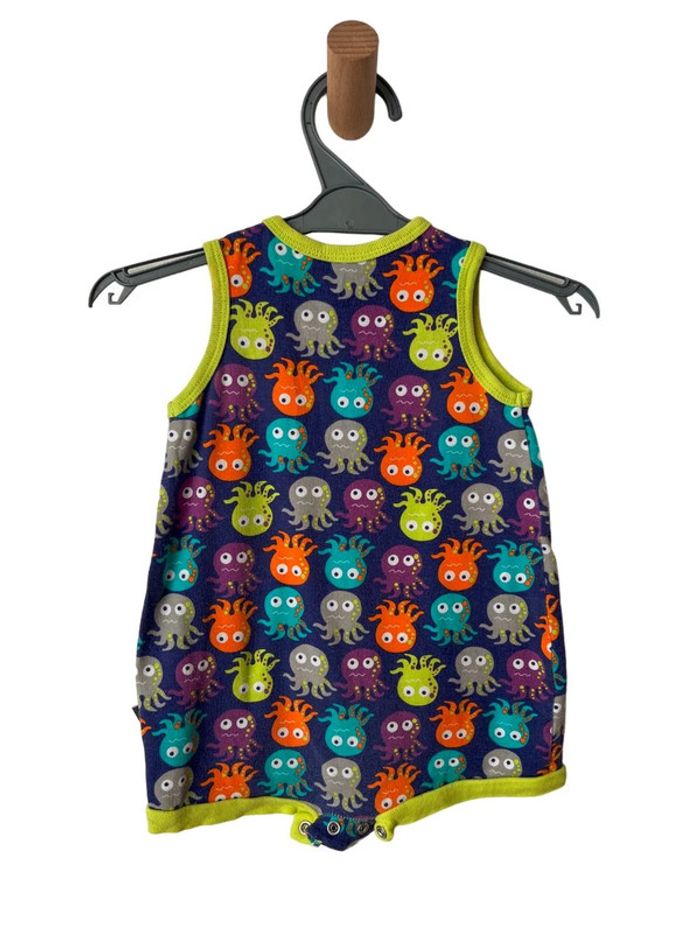 Pyjashort / combishort multicolore (pieuvres) - Petit Beguin 6 mois (68cm) - photo numéro 3