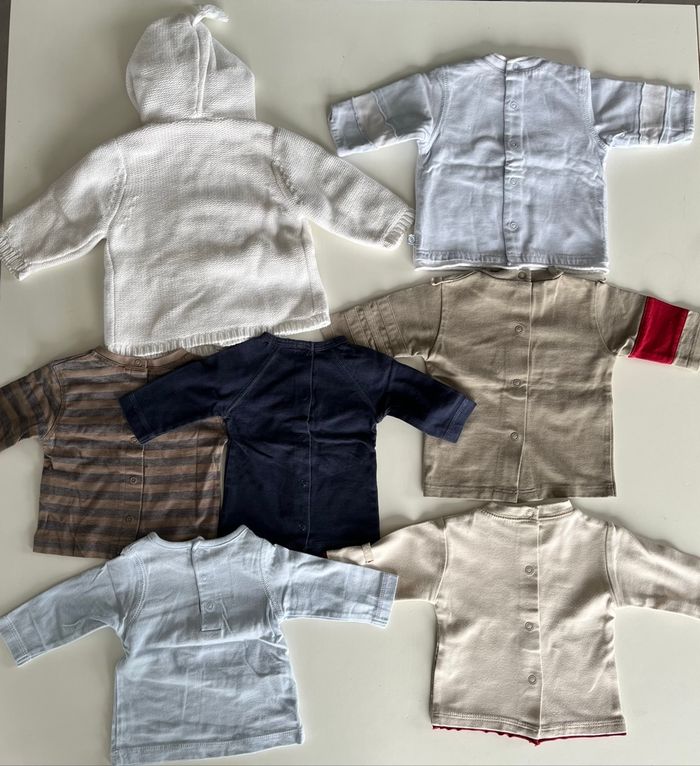 Lot de 7 vêtements Hiver taille 1 mois - photo numéro 3