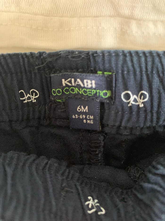 Ensemble polo short Kiabi cycliste 6 mois - photo numéro 3