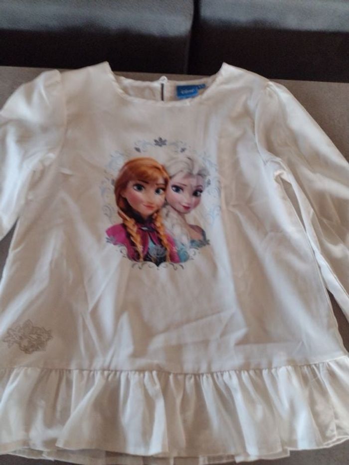 Tee shirt reine des neiges