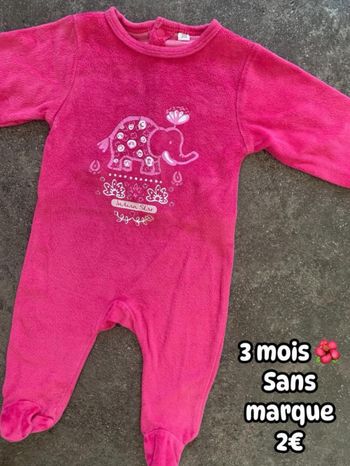 Pyjama 🌺 3 mois 🌺 Sans marque