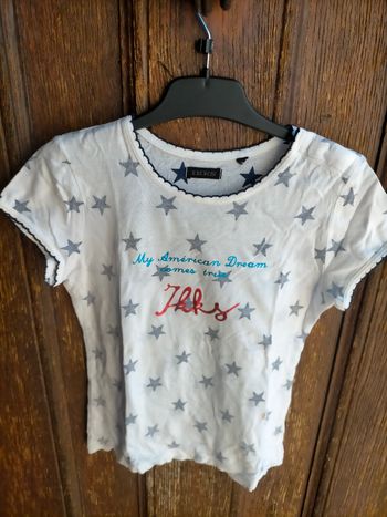 Ravissant tee shirt IKKs 6 ans 