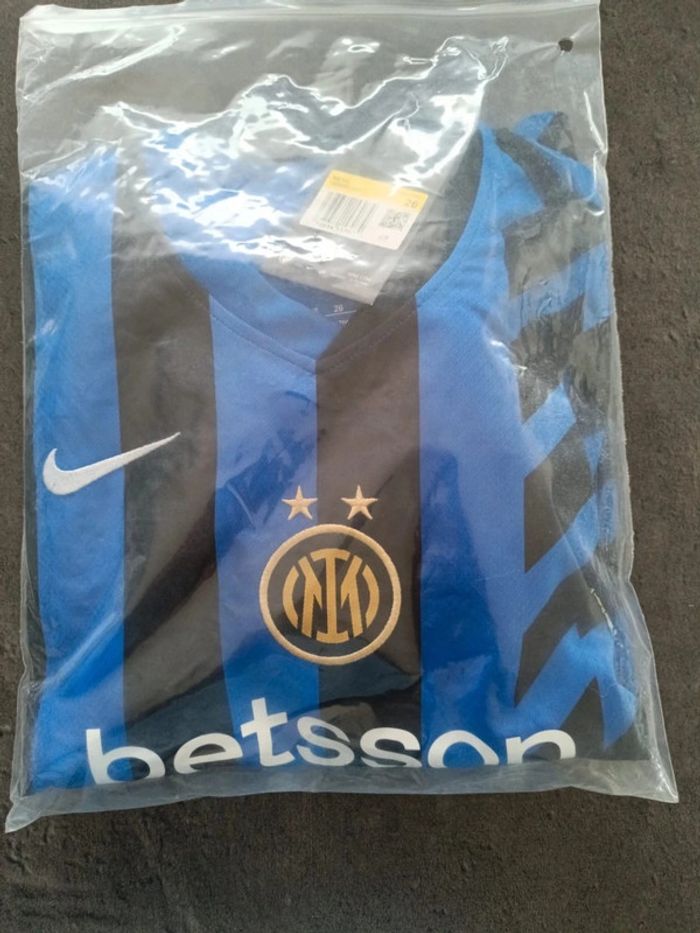 Tenue football inter Milan bleu noir t.26 - photo numéro 5