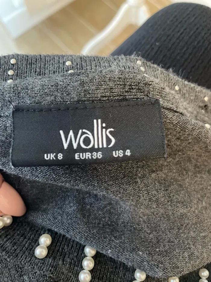 Robe pull  grise perlé 36 Wallis neuf - photo numéro 6