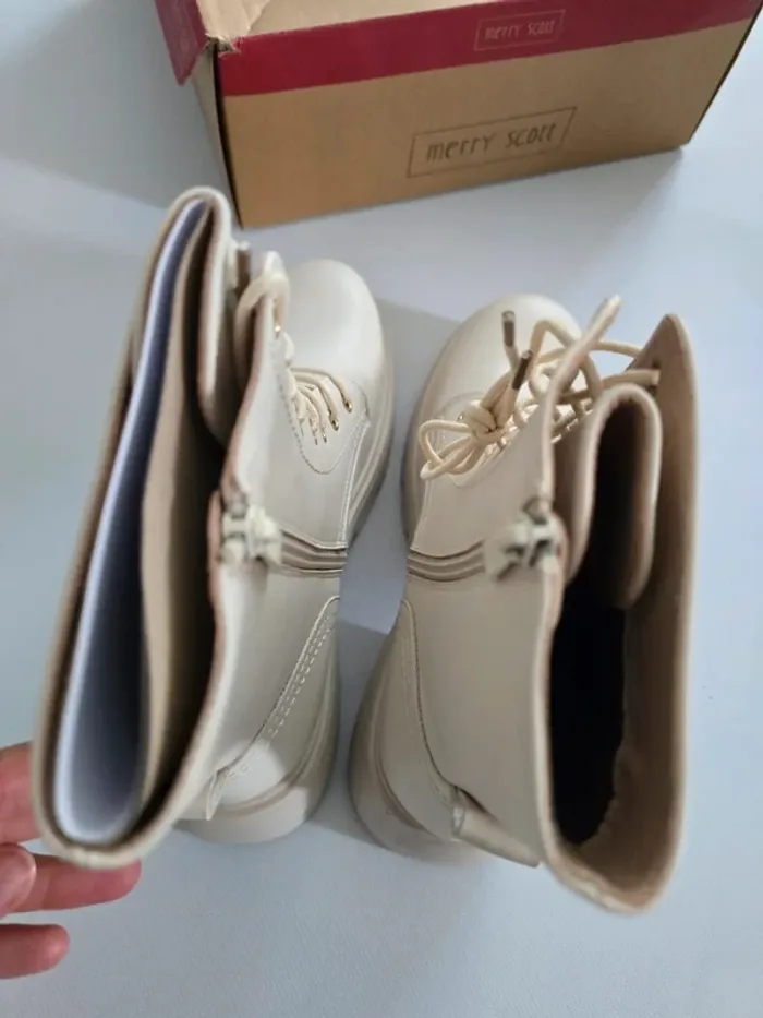 Bottines beige - photo numéro 6