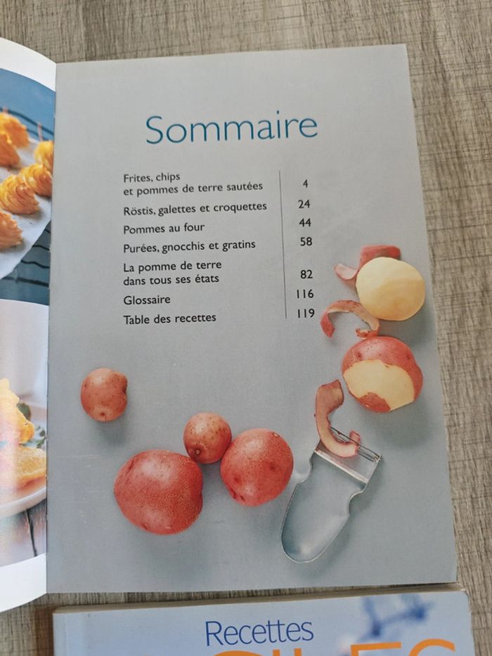 Lot de 4 livres de recettes de cuisine Marabout chef - photo numéro 6