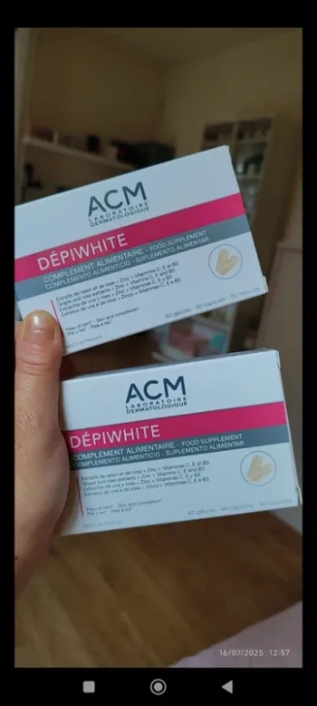 ACM Depiwhite Peau et Teint Anti-Tâches Pigmentaires 2 x 60 unités
