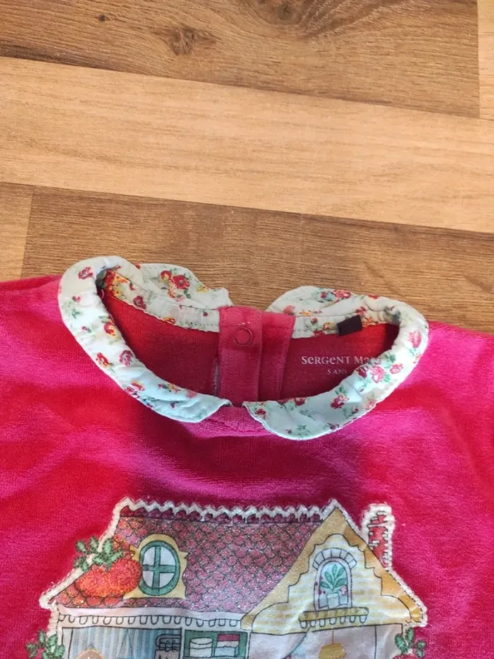 Pyjama Sergent Major étiqueté 5 ans taille petit - photo numéro 3