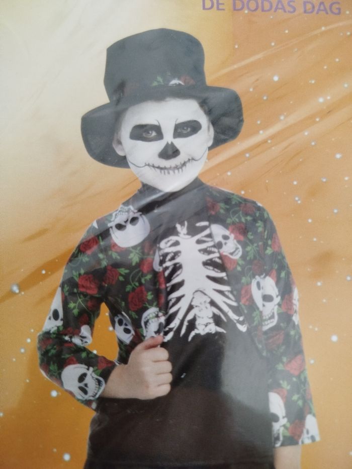 🎃 Déguisement squelette “Day of the Dead” – 
10-12 ans (146 cm)