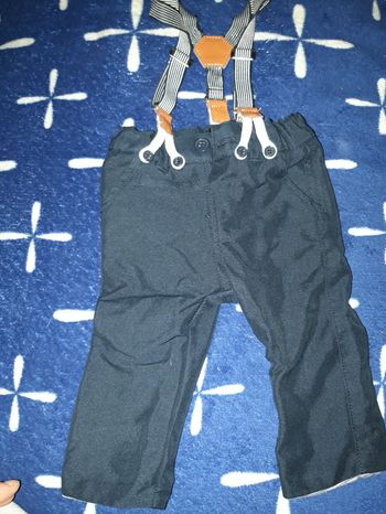 Pantalon bretelle 3mois  garçon