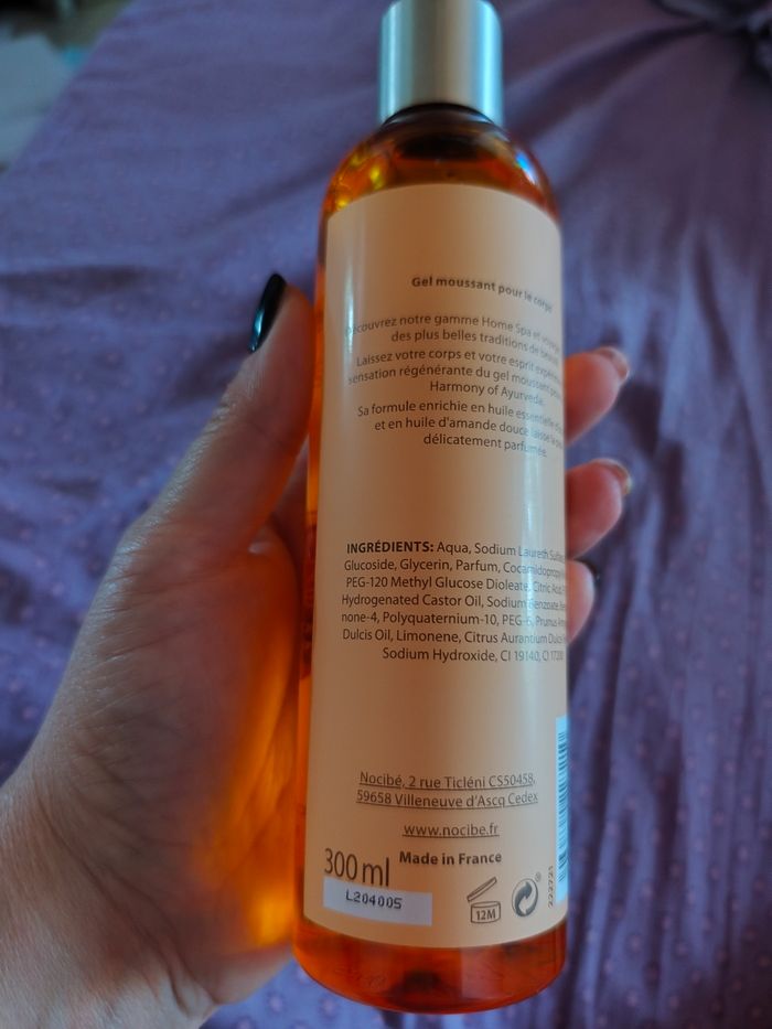 Gel moussant pour le corps Nocibé - photo numéro 2