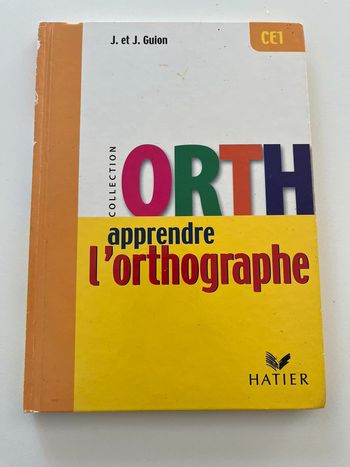 Apprendre l’orthographe