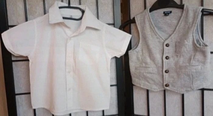 Chemise + veston garçon - 18 mois - kiabi - photo numéro 2