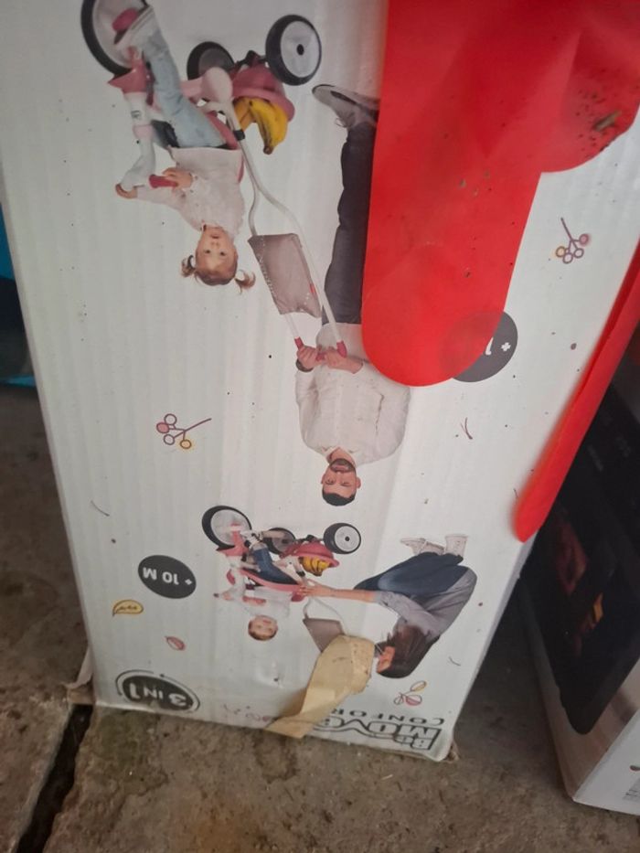 Vélo pédale enfant 3 en 1 à pousser ou non rose - photo numéro 4