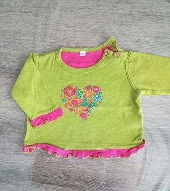 T shirt ml 6 mois fille
