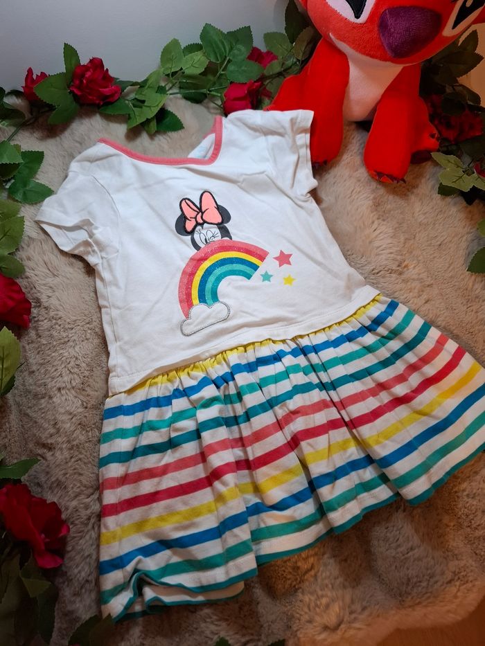Robe arc-en-ciel motif Minnie - 18 mois - Orchestra