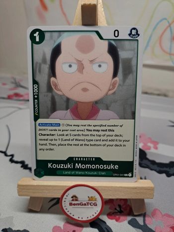 Carte Kouzuki Momonosuke R OP01-041 Romance Dawn One Piece ENG🇬🇧