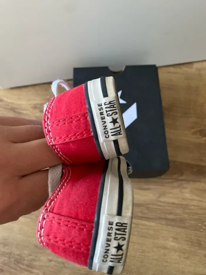 Converse, toile rouge, 22 - photo numéro 5