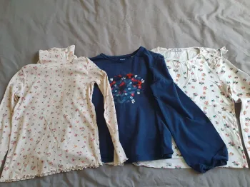 Lots t shirts manche longues