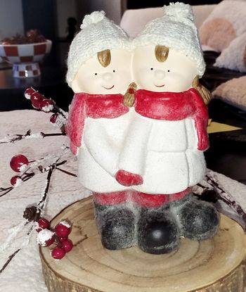 ☃️ Boutique indépendante Figurine Enfants sous la Neige