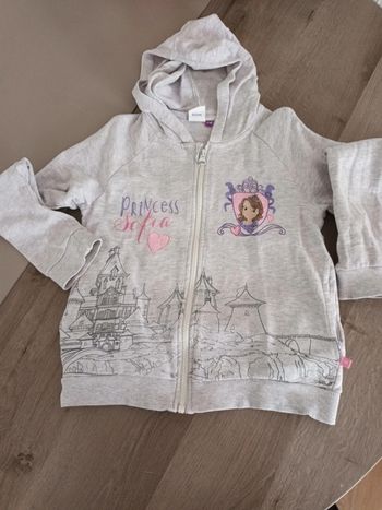 Sweat capuche zippé