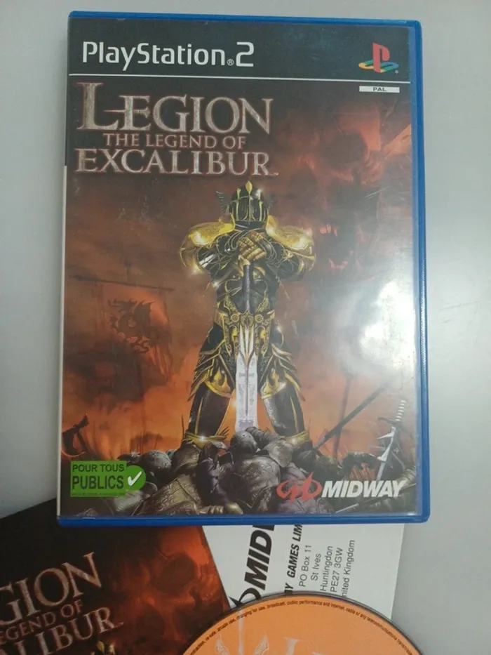 Légion - The Legend of Excalibur - Playstation 2 (PS2) - photo numéro 2
