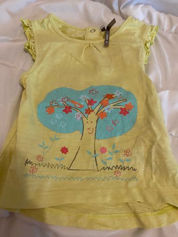 T-shirt fille 6 mois