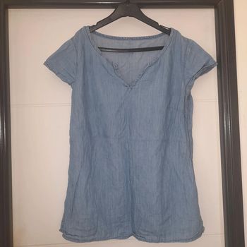 Blouse style jeans  taille 40