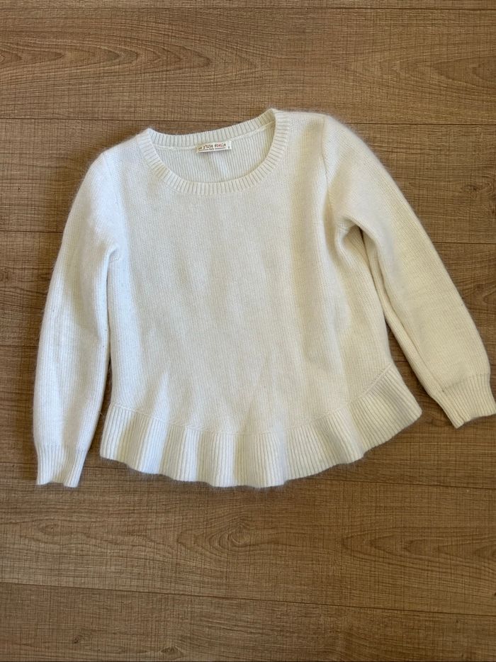 Pull crème tout doux la p’tite étoile taille 2 TBE - photo numéro 7