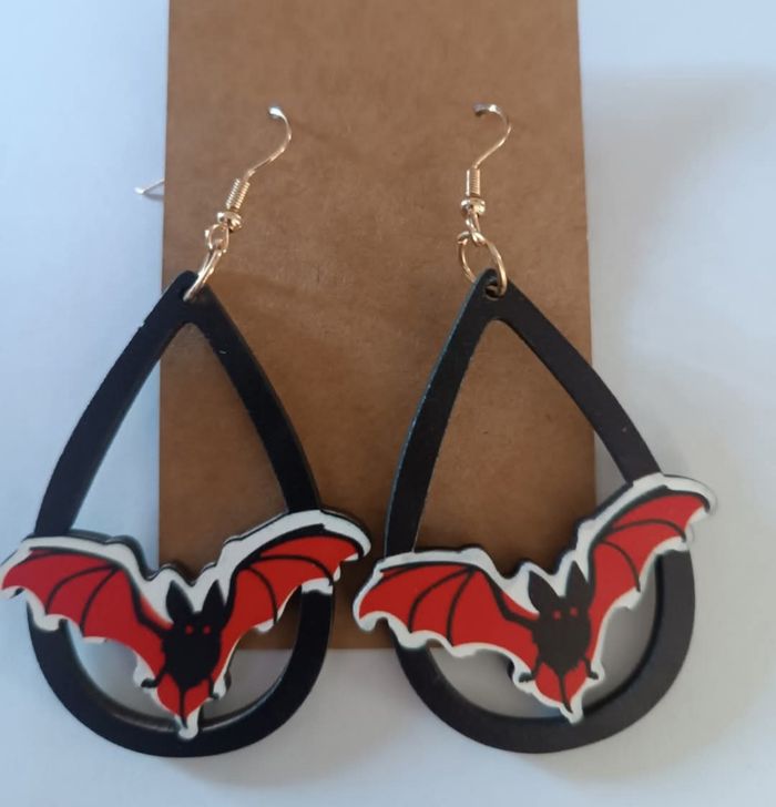 Boucles d'oreilles halloween - photo numéro 2