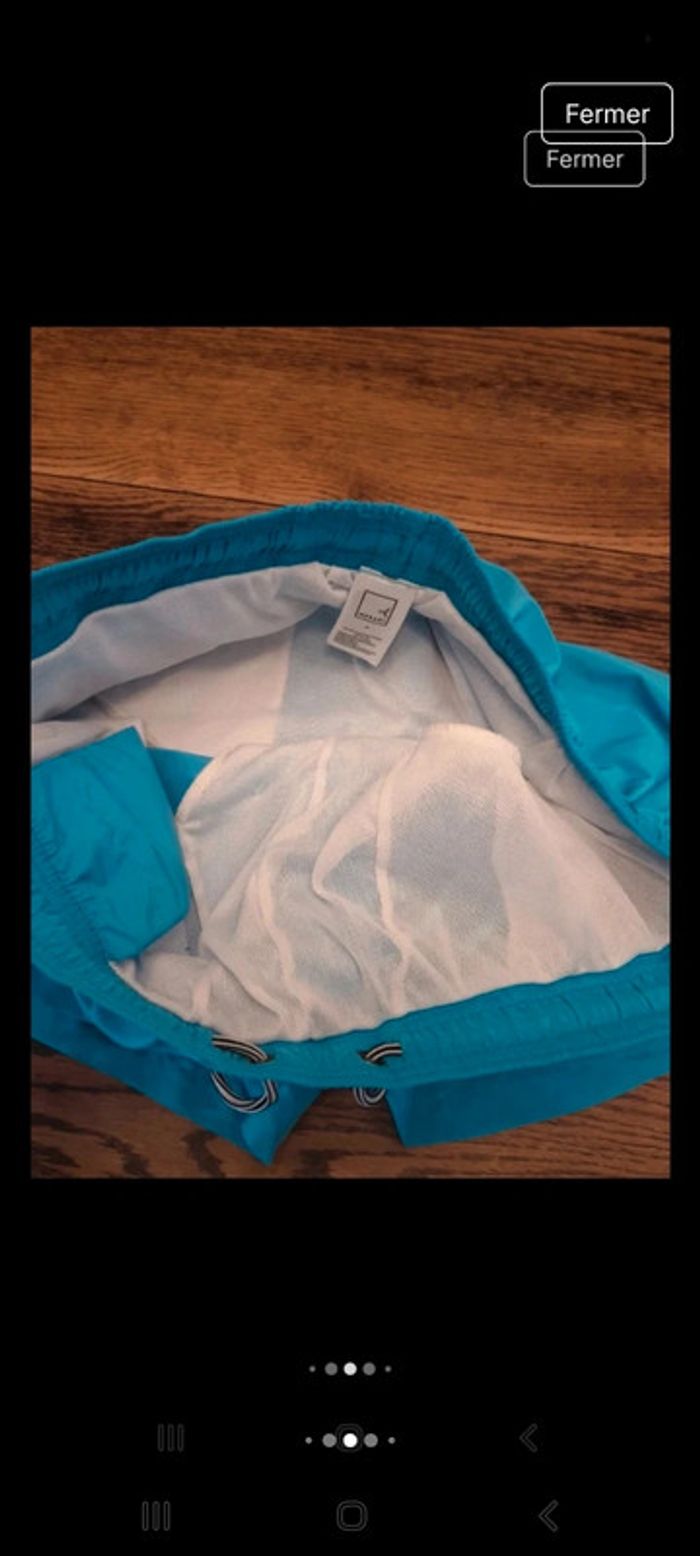 Short homme Meraki tourquoise taille M - photo numéro 7