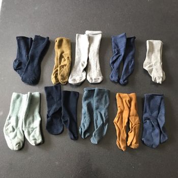 Lot 10 paires chaussettes bébé
