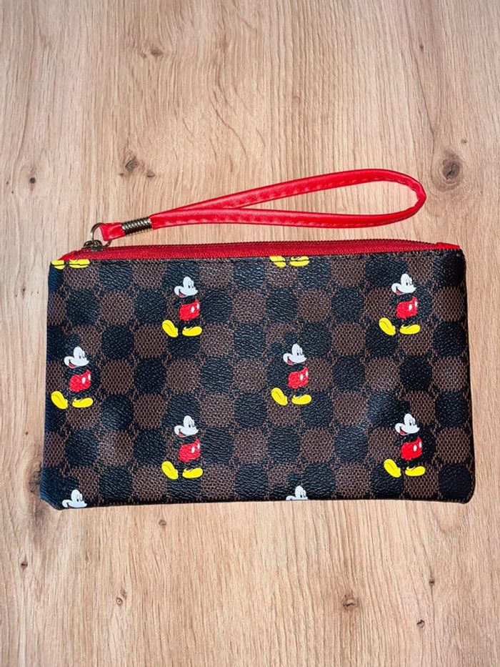 Pochette Disney Mickey en simili cuir neuve - photo numéro 3