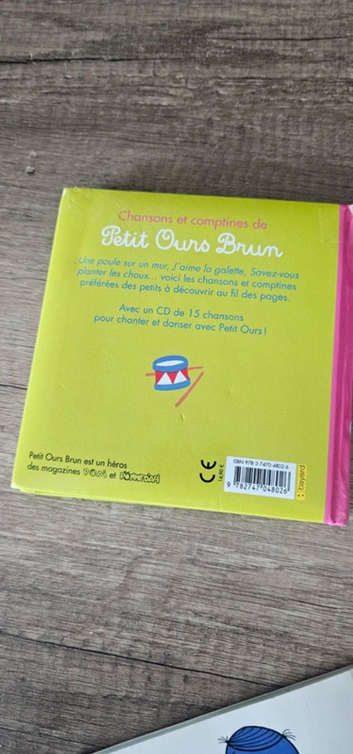 Lot de 2 livres Mme têtue et la licore ainsi que  petit ours brun - photo numéro 8