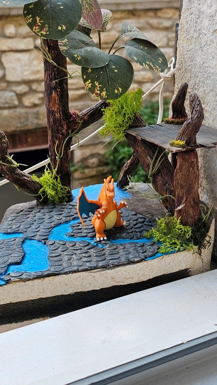 Super figurine Pokemon Nintendo tomy Dracaufeu - photo numéro 4