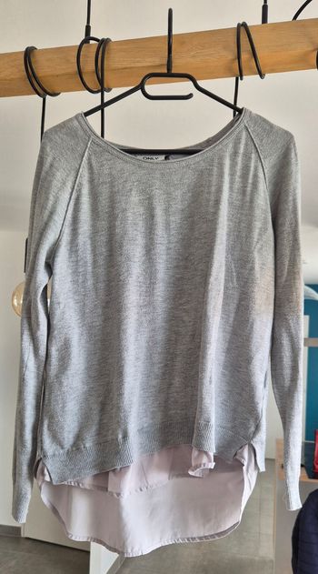 Pull only gris