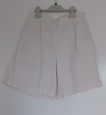 Short blanc style marin