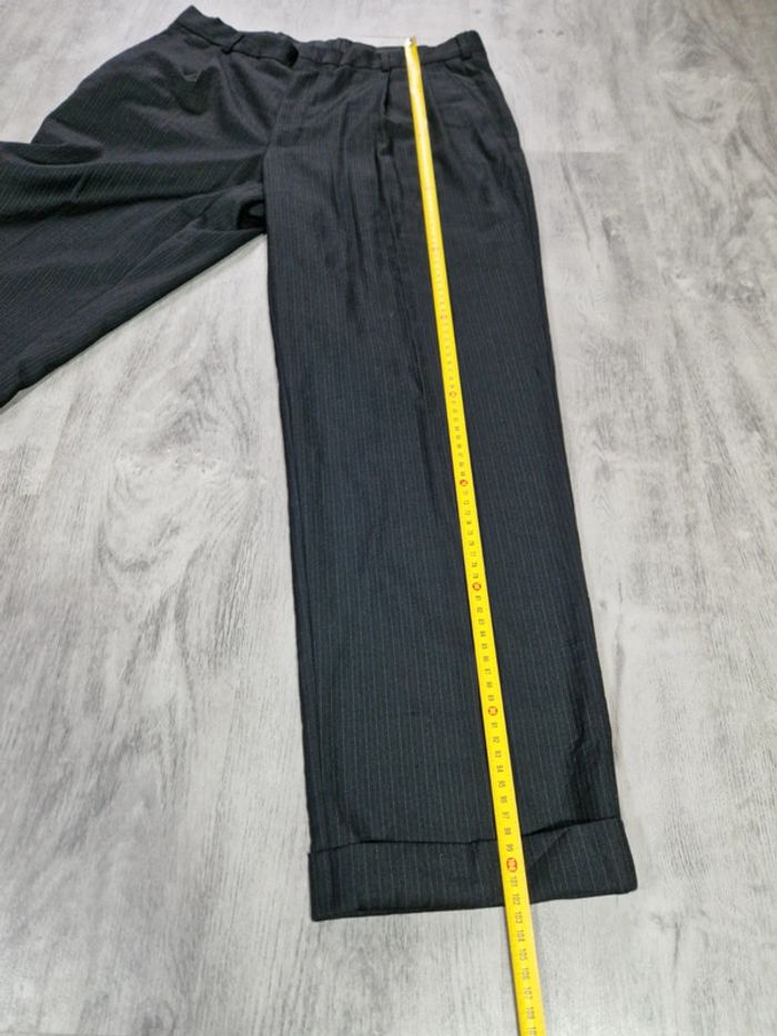Pantalon à Pinces Dockers Noir Coupe Droite Taille W34-L30 Homme - photo numéro 9