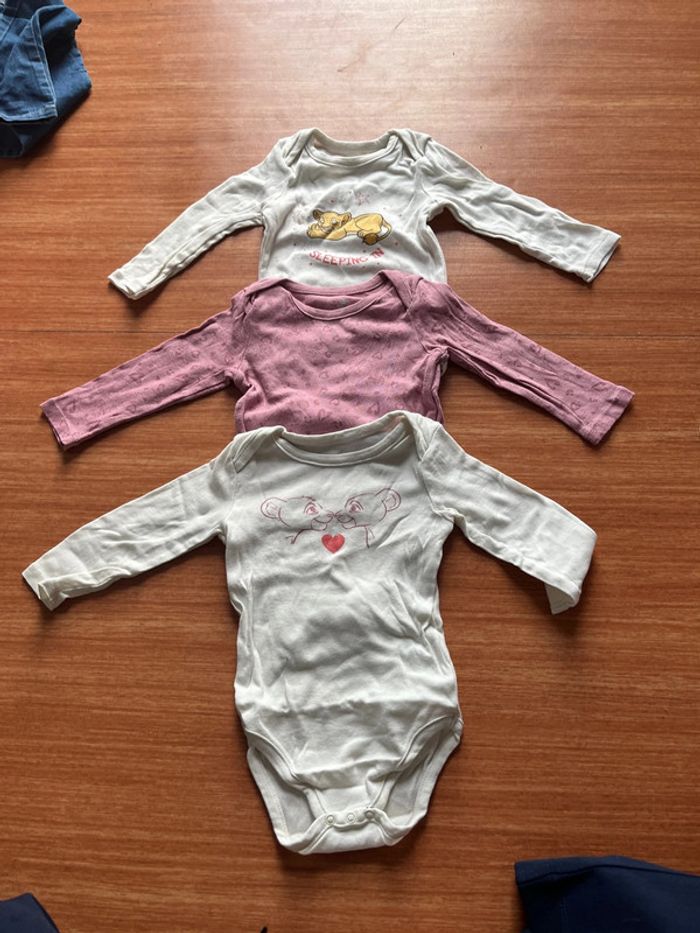Lot de 3 body 9 mois