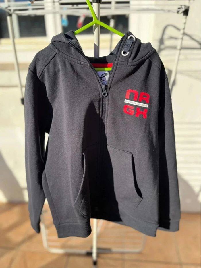 Gilet zippé énergétique taille 10 ans - photo numéro 2