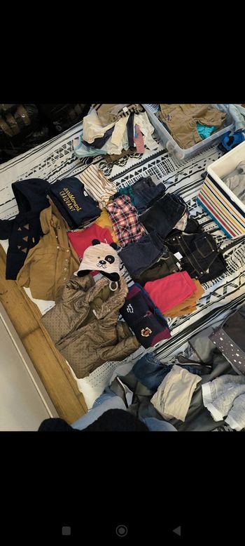 Gros lot vêtements garçon taille 18 mois