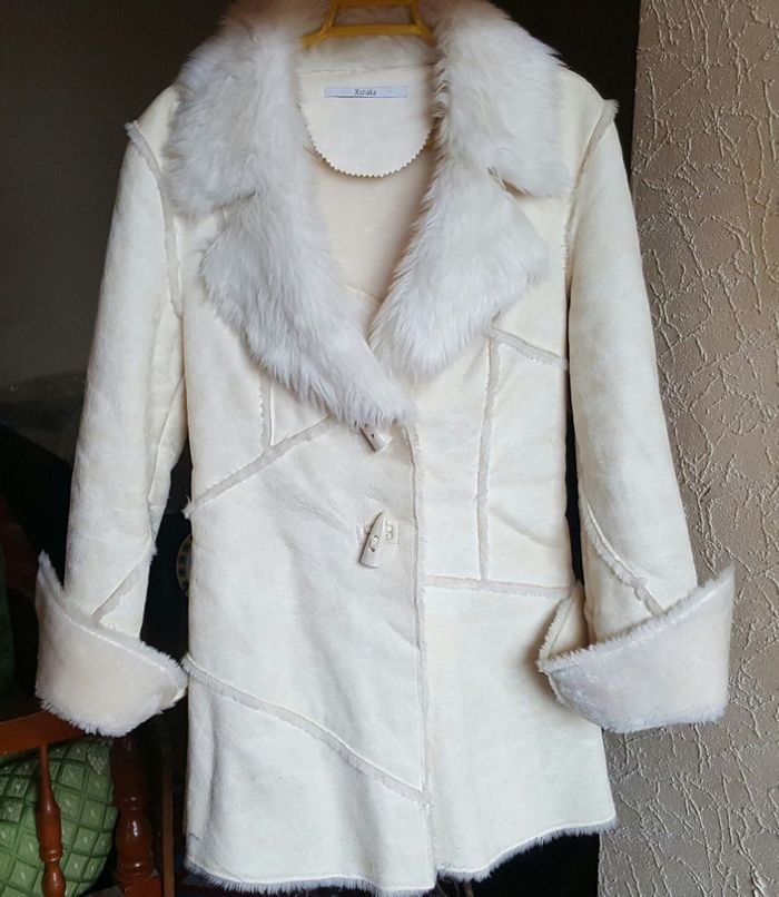 3/4 pour femme fourré - photo numéro 3