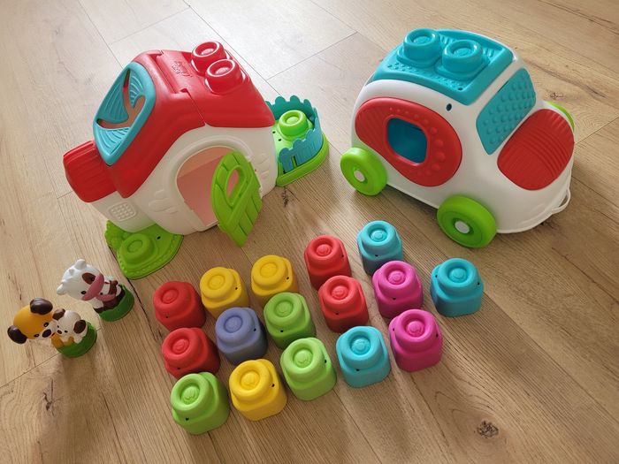 Ferme et voiture sensoriel clemmy soft