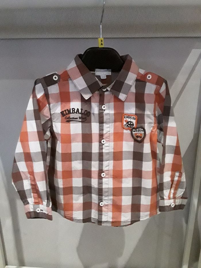 Chemise 3 ans