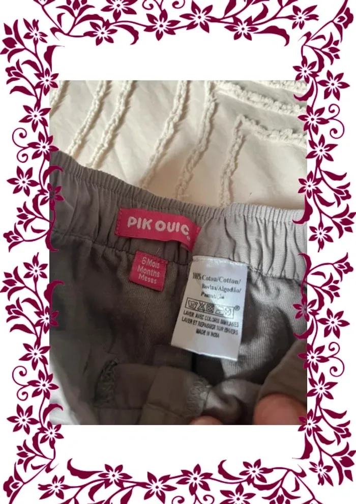 Pantalon léger 6 mois - photo numéro 3