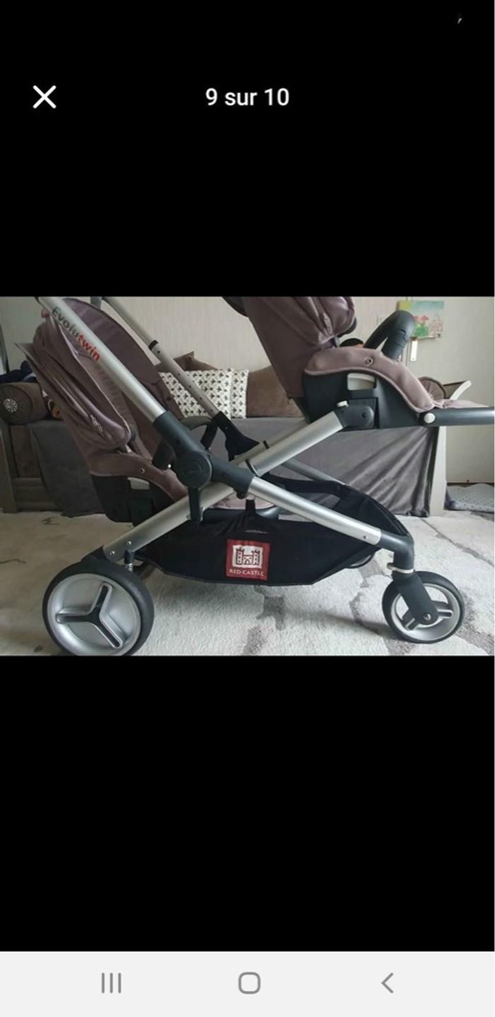 Poussette double Red Castle Evolutwin - photo numéro 2