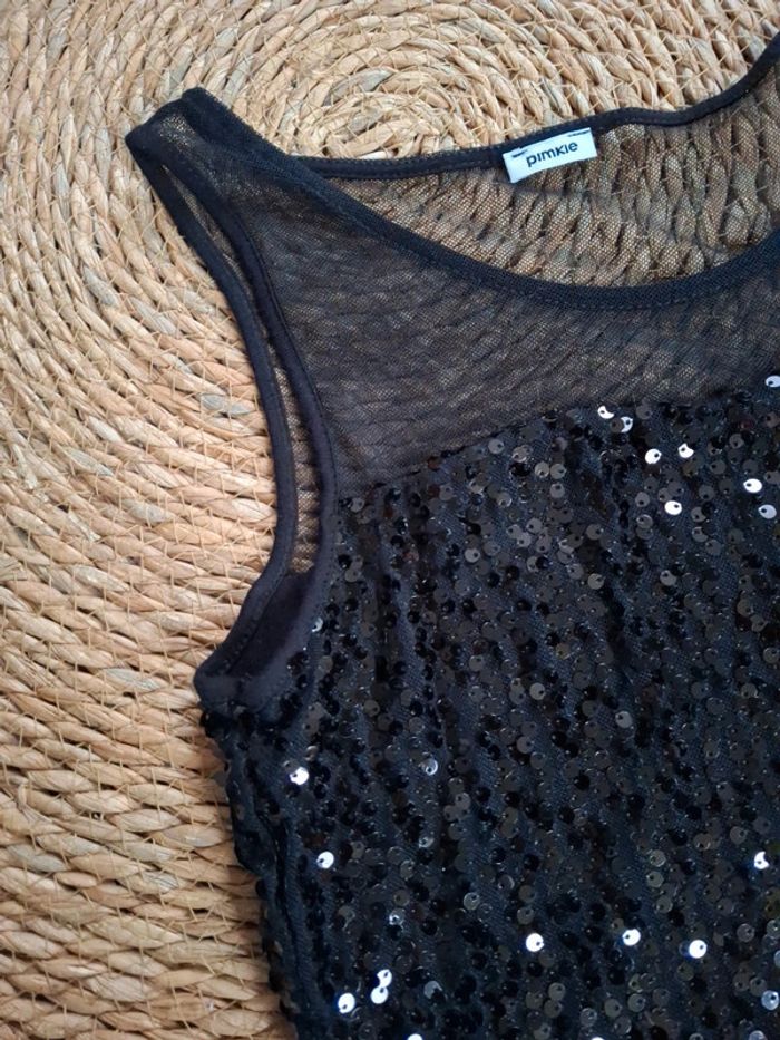 Débardeur paillettes Pimkie taille S