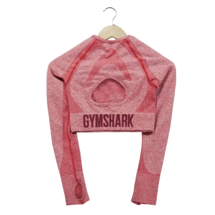 Gymshark Ensemble Fitness Yoga CrossFit Femme Taille S Rouge #Qwe3246 - photo numéro 5