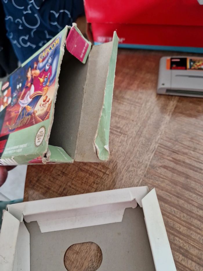 Aladin super Nintendo en boite - photo numéro 5